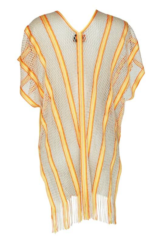 SALE Netz Kaftan In Orange