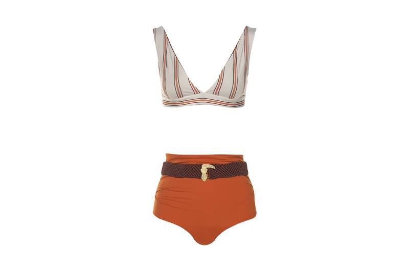 SALE Nugui Bikini Bordeaux