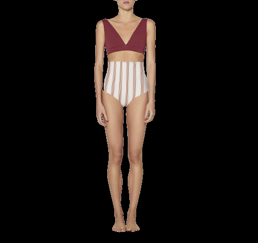 SALE Nugui Bikini Bordeaux