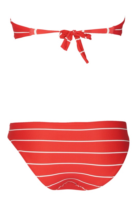 SALE Padded Bandeau Bikini Mit Gold Ring