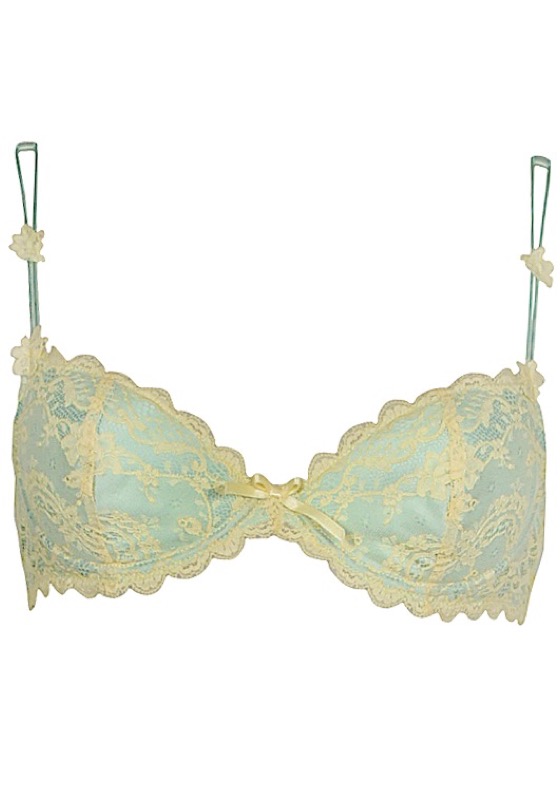 SALE Padded Bra aus Seide