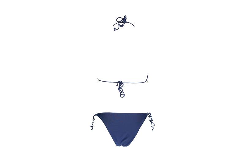 SALE Padded Triangel Bikini Dunkelblau