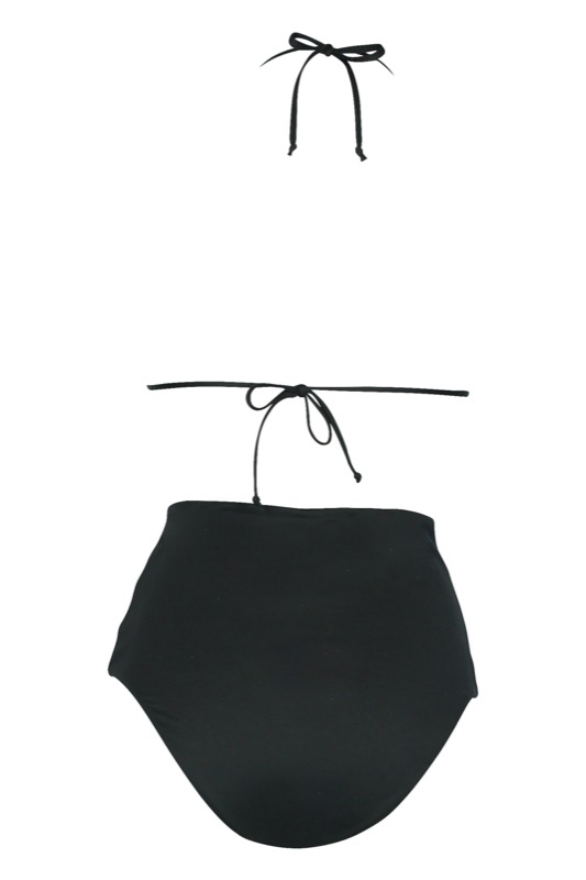 SALE Padded Triangel Bikini Mit Leo-Print