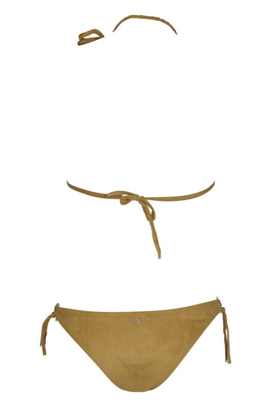 SALE Padded Triangle Bikini Gold