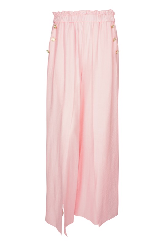 SALE Piped Luxe Hose Rosa