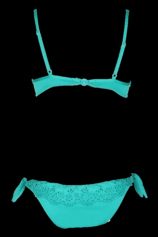 SALE Push Up Bügel Bikini Mit Spitzendetails