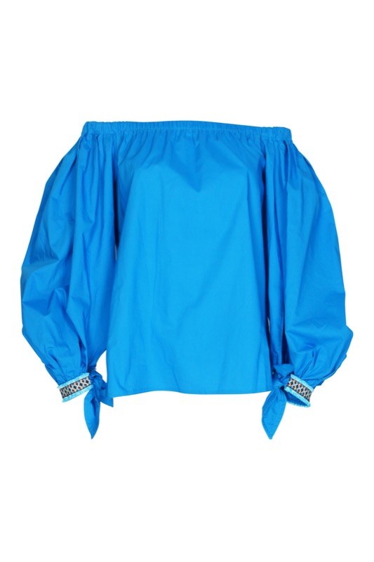 SALE Ramatuel Schulterfreies Top