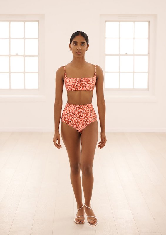 SALE Regan Padded Bügel Bikini Dotty Rouge