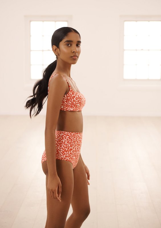 SALE Regan Padded Bügel Bikini Dotty Rouge