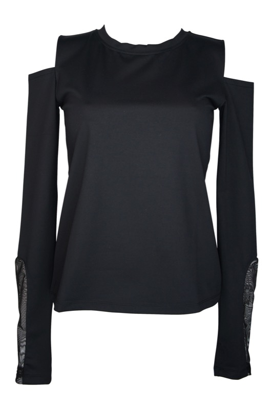 SALE Rennie Black Technical Shirt