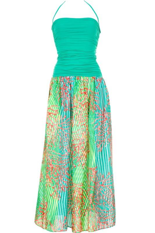 SALE Robe Angelina Bandeau Maxikleid Aus Seide