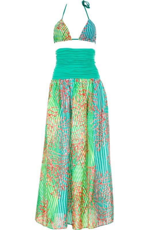 SALE Robe Angelina Bandeau Maxikleid Aus Seide