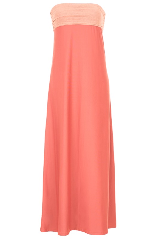 SALE Robe Playa Bandeau Maxikleid