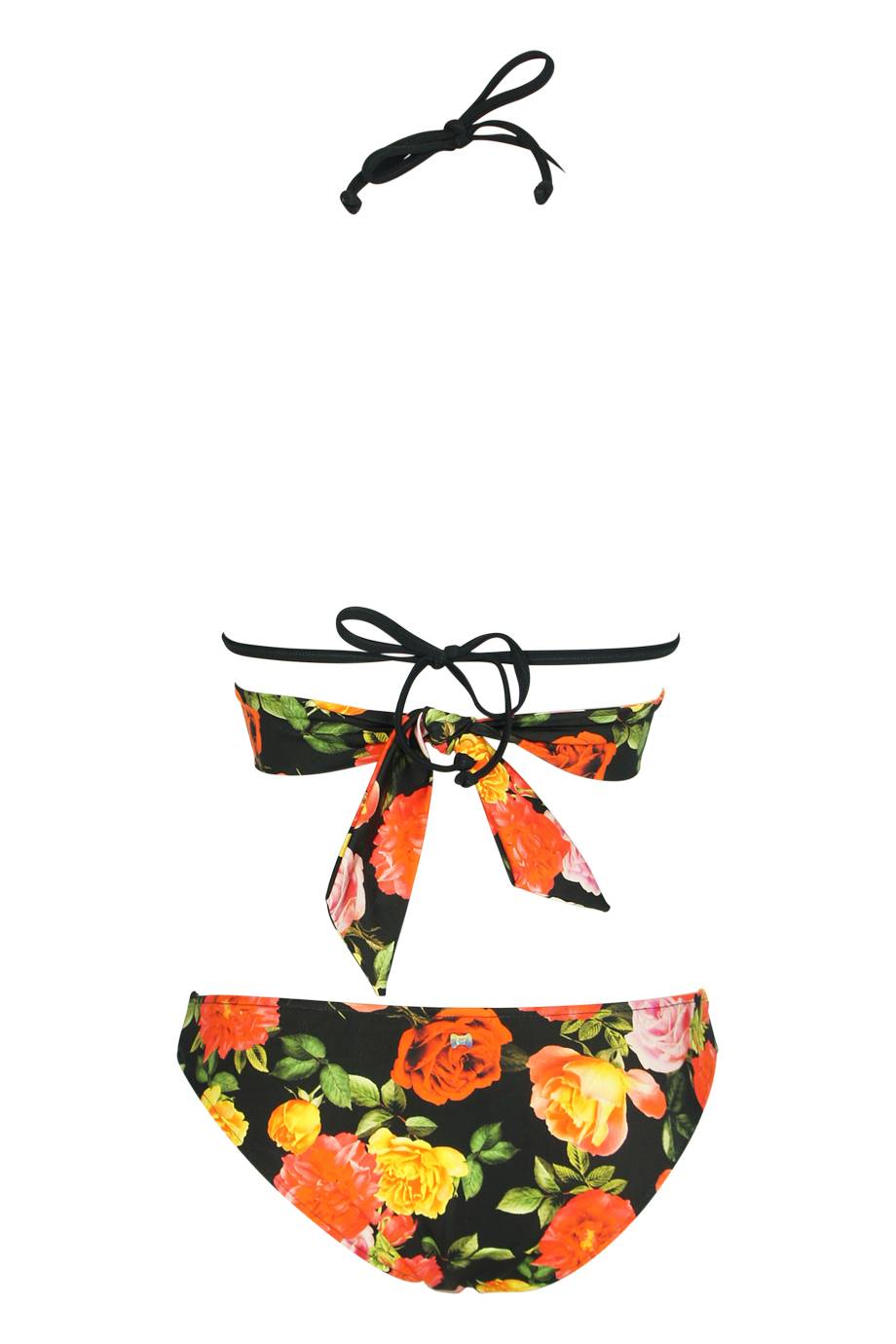SALE Rose Padded Triangel Bikini Mit Blumenprint
