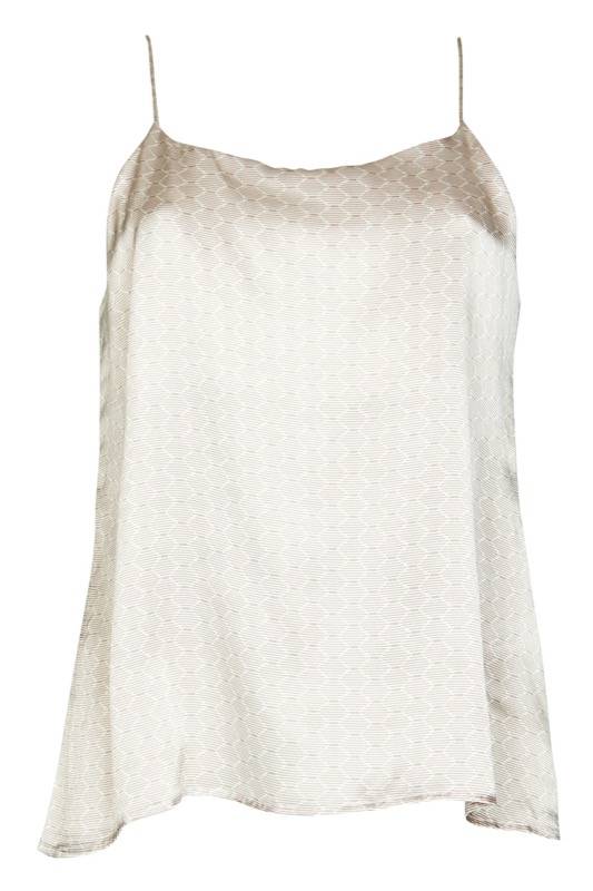 SALE Simple Top Aus Seide