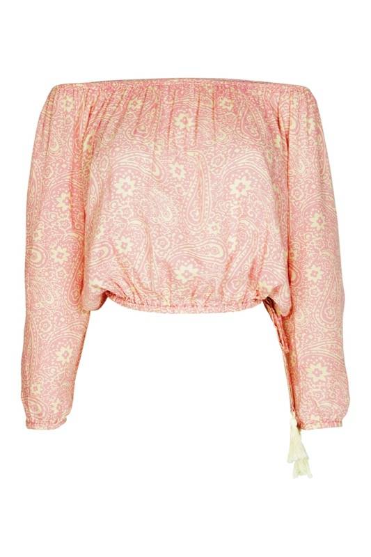 SALE Skye Bedrucktes Top Rosa