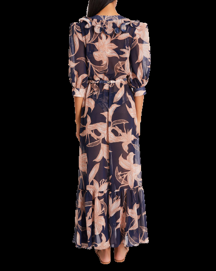 SALE Stargazer Tie-Front Kleid