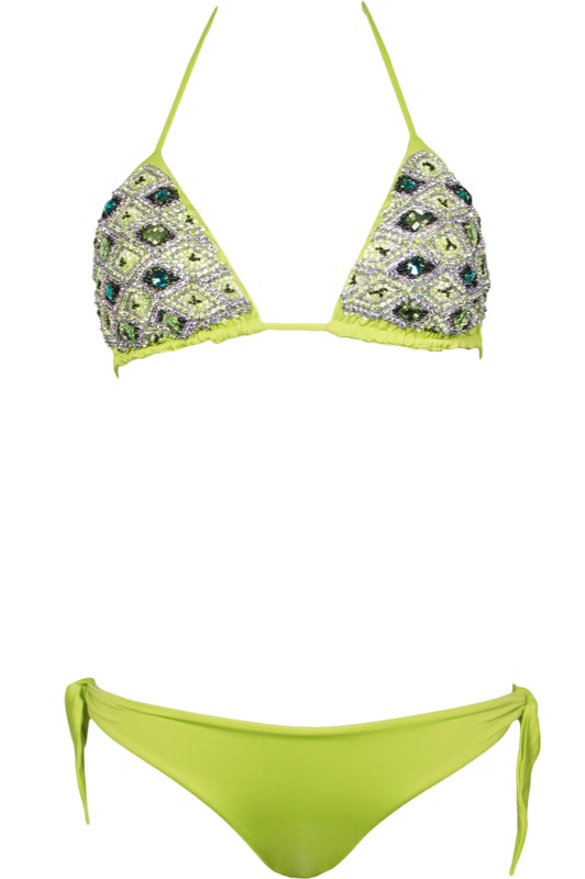 SALE Swarovski-Triangle Bikini