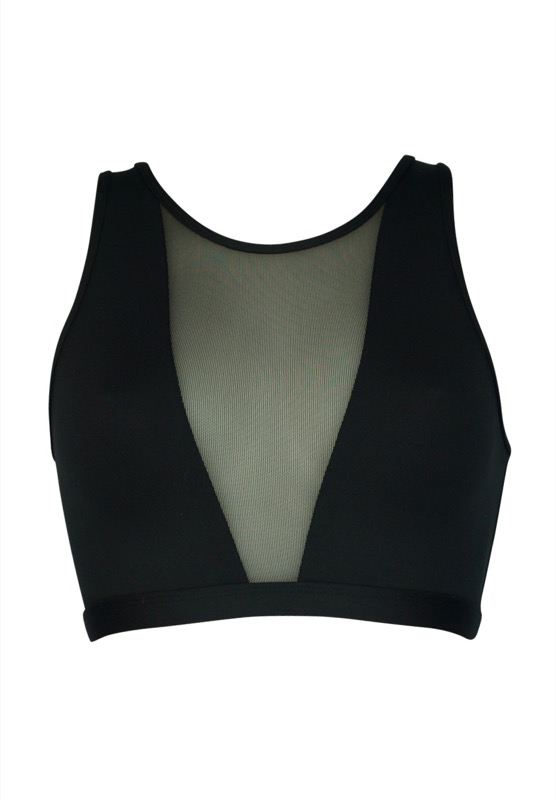 SALE Terri Black Sport Top