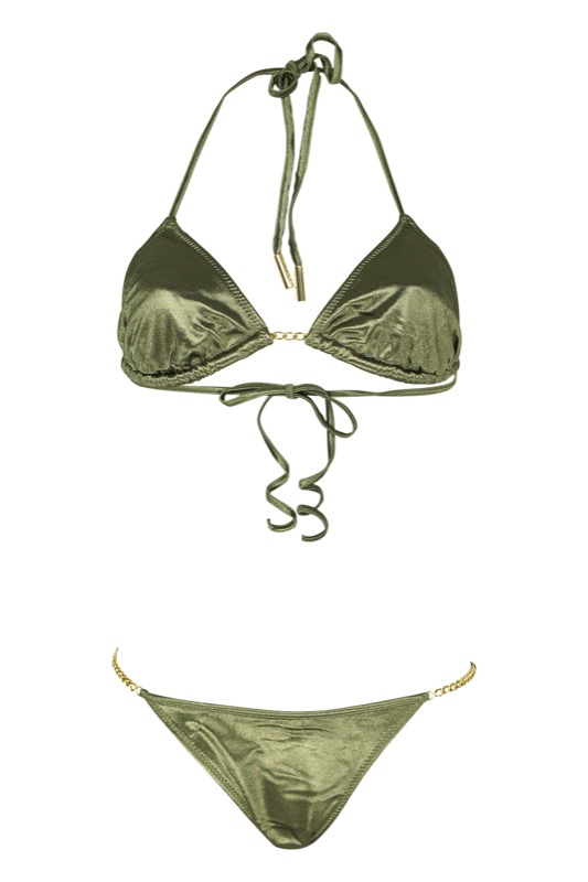 SALE Triangel Bikini Tortola in Olive