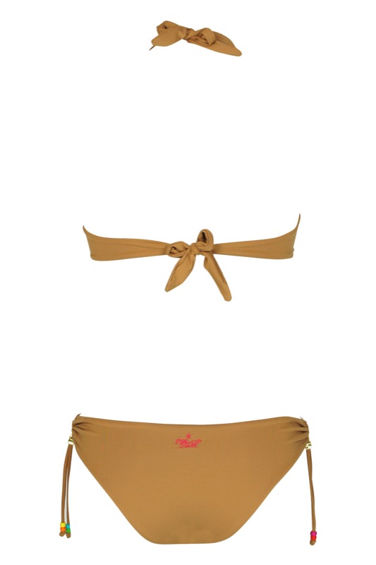 SALE Triangle Bikini Mit Perlendetails C/D Cup