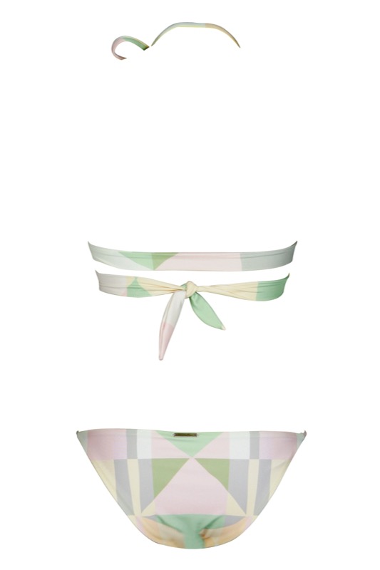 SALE Triangle Bikini Zum Wenden In Pastel
