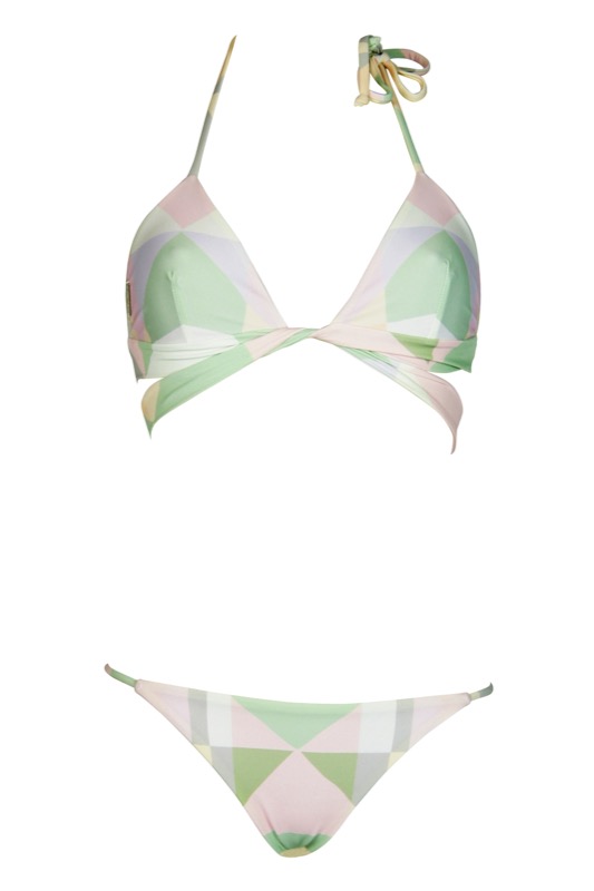 SALE Triangle Bikini zum wenden in Pastel