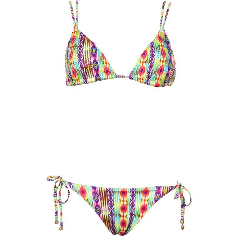SALE Triangle Sunbeam Bikini Tie Full