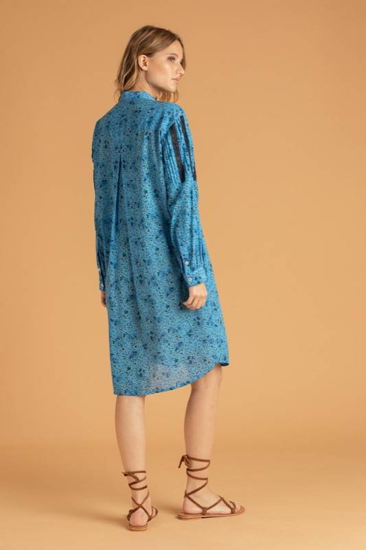 SALE Triny Tunikakleid Blau