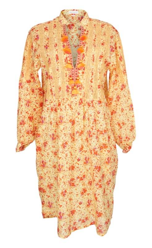 SALE Triny Tunikakleid Gelb