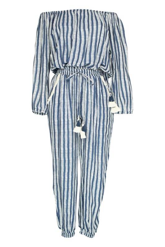 SALE Ubud Hose Mit Streifen In Blau