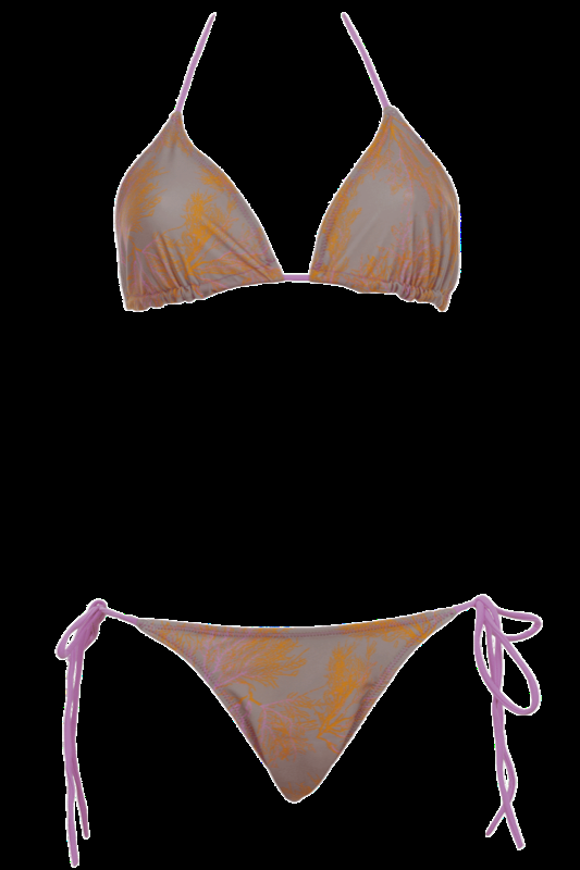 SALE Ungefütterter Triangle Bikini