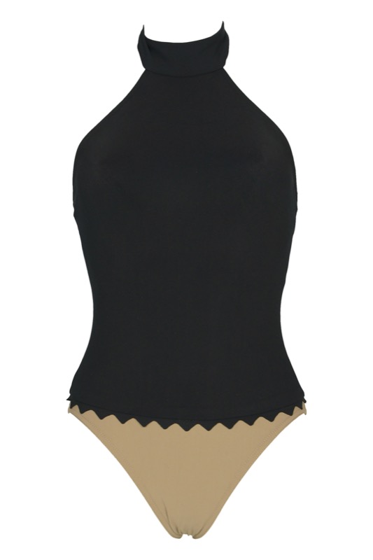 SALE Urvi High-Neck Badeanzug