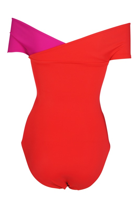 SALE Zenia Badeanzug Rot/fuchsia