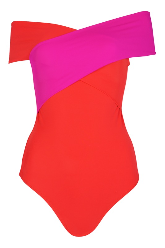 SALE Zenia Badeanzug rot/fuchsia