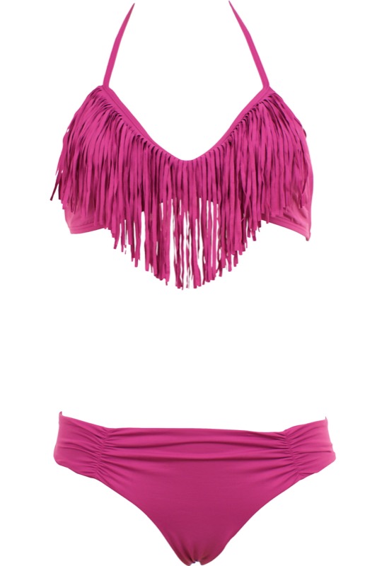 SALE Triangle Bikini, Audrey Fringe Top, Monique Bottom