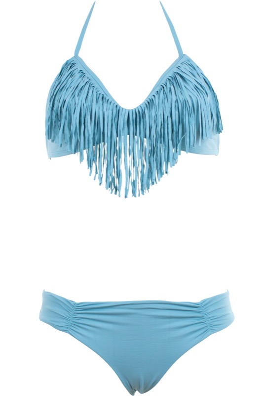 SALE Triangle Bikini, Audrey Fringe Top, Monique Bottom