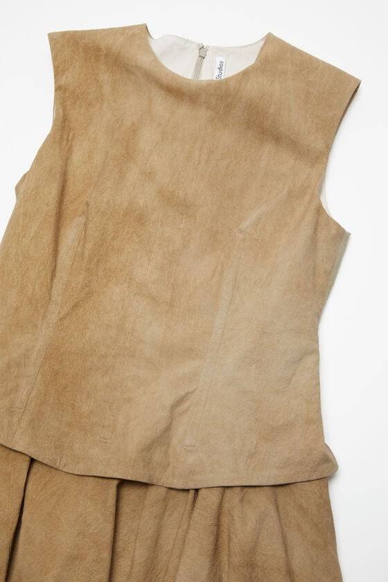 Acne Studios Ärmelloses Kleid Laufsteg-Show