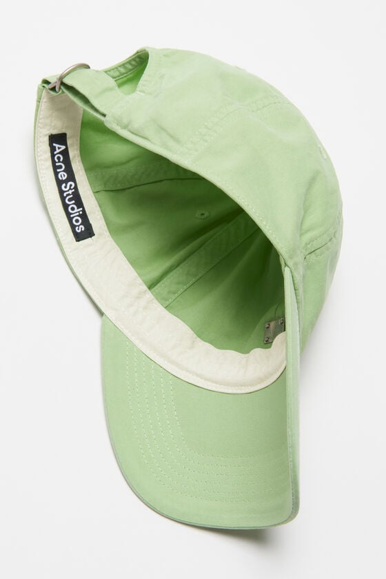 Acne Studios Aufgesetzte Kappe Mit Face-Logo