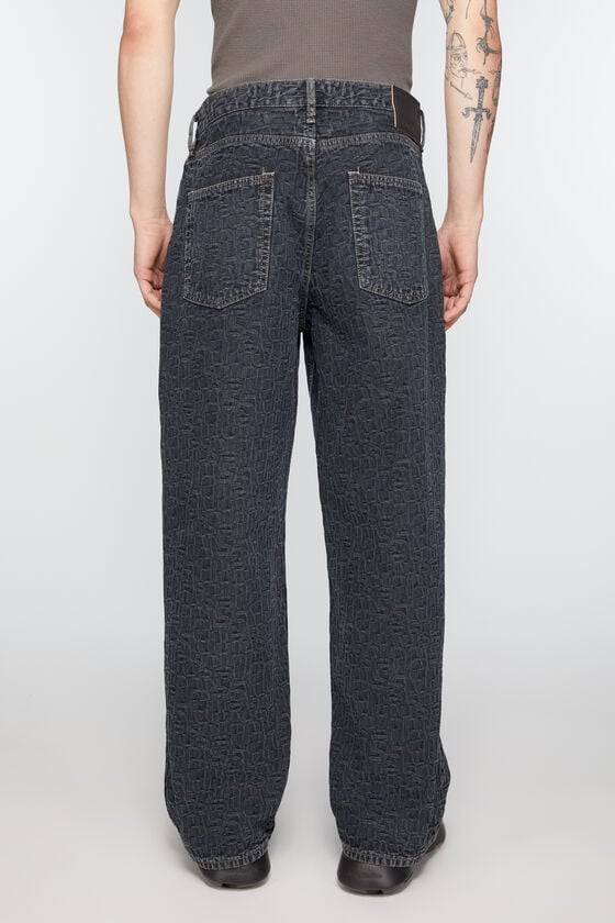 Acne Studios Baggy-Fit-Jeans - 1981M Monogram