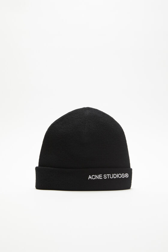 Acne Studios Beanie mit Logo