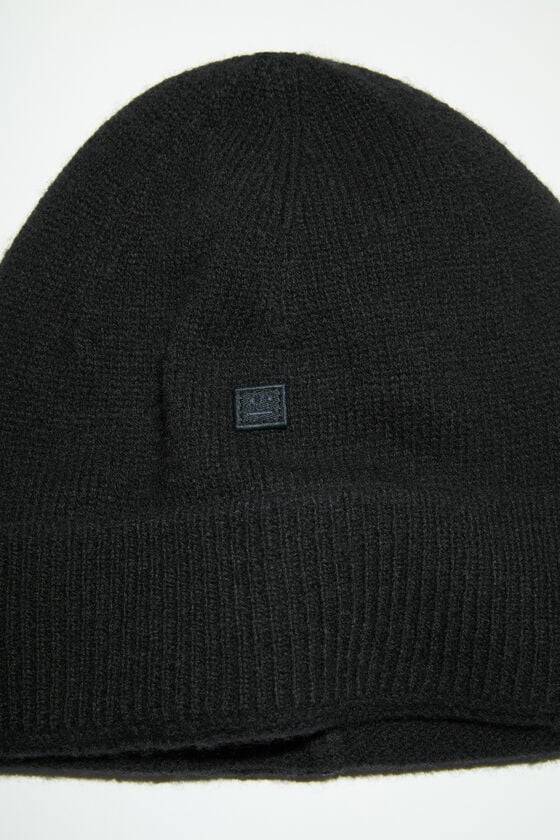 Acne Studios Beanie Mit Micro-Face-Aufnäher