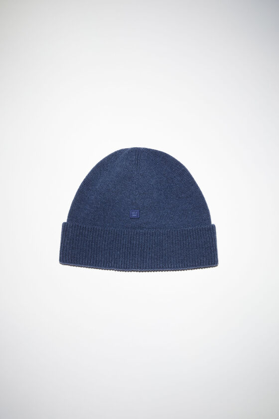 Acne Studios Beanie mit Micro-Face-Aufnäher