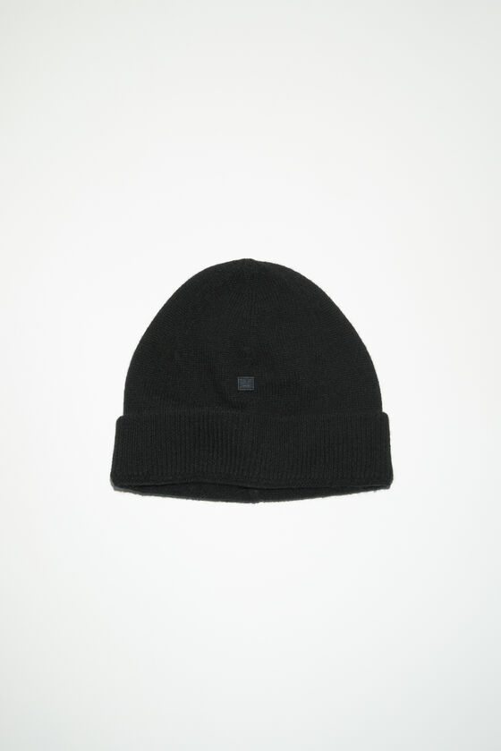 Acne Studios Beanie mit Micro-Face-Aufnäher