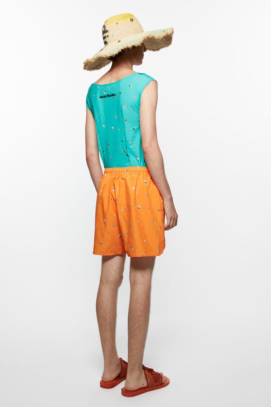 Acne Studios Bedruckte Badeshorts