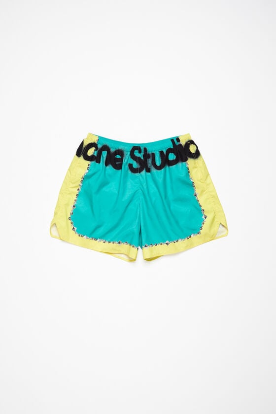 Acne Studios Bedruckte Badeshorts