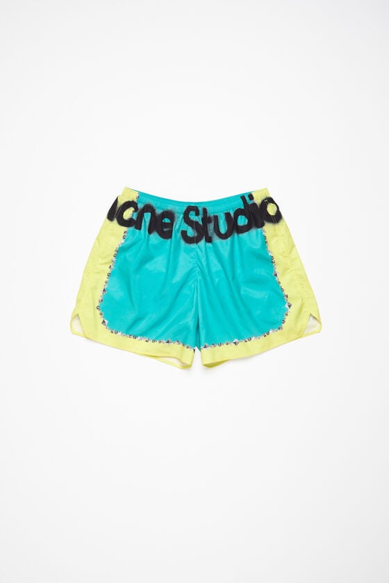 Acne Studios Bedruckte Badeshorts