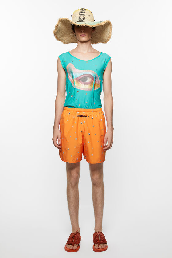 Acne Studios Bedruckte Badeshorts