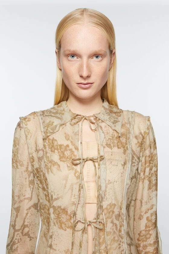 Acne Studios Bedruckte Bluse