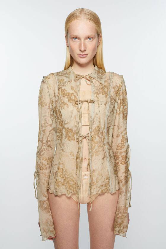 Acne Studios Bedruckte Bluse
